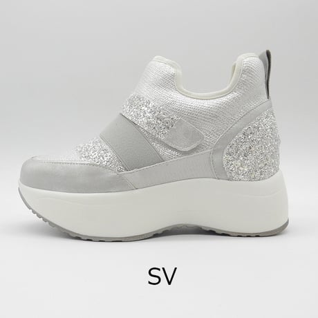 DOUBLE BELT GLITTER SNEAKERS/32
