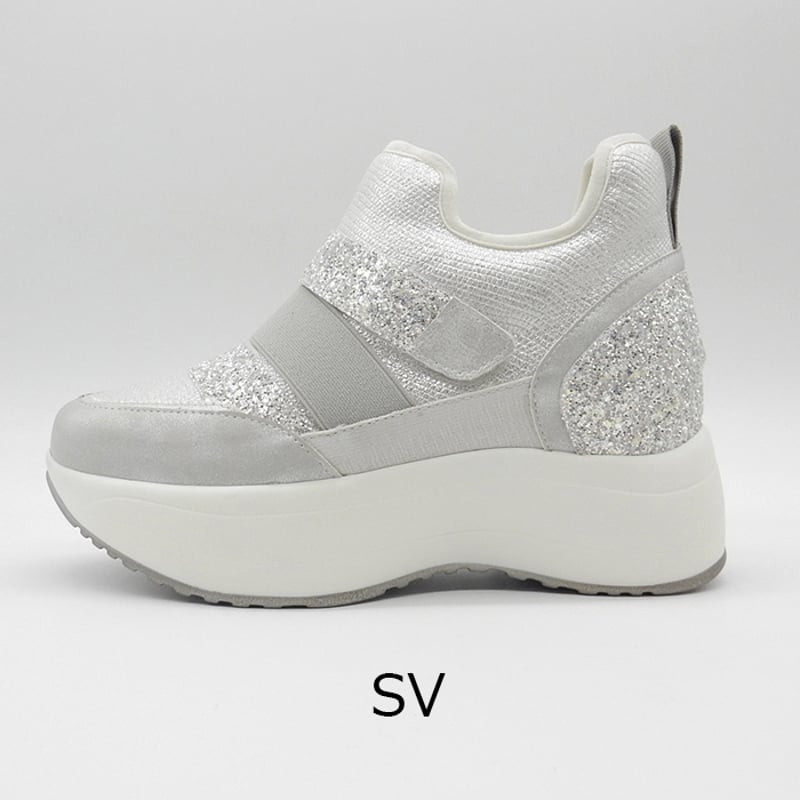 小物 muuu WX9882 SQUARE BIJOU SLIP-ONS SNEAKER | MUUM