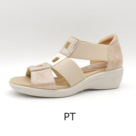 XJ6897  SQUARE BIJOU LUBBER SANDALS
