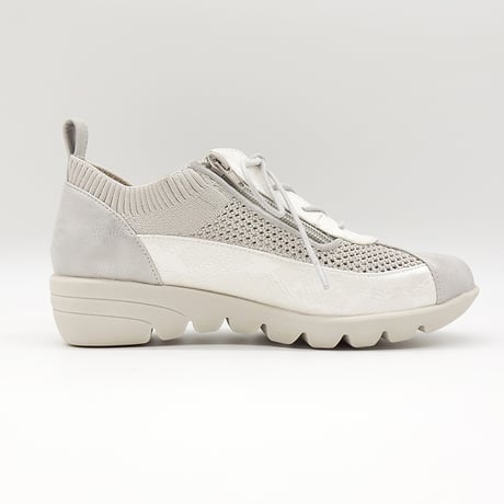 KNIT WEDGESOLE LACE-UP SHOES/685