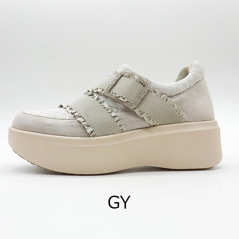 1500 FRILL BELT SLIP-ONS SNEAKERS | MUUM