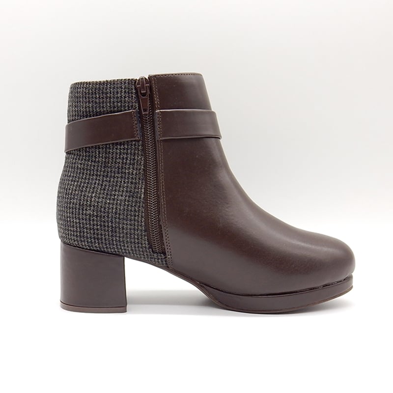 XJ5402 NECK BELT SHORT BOOTS | MUUM