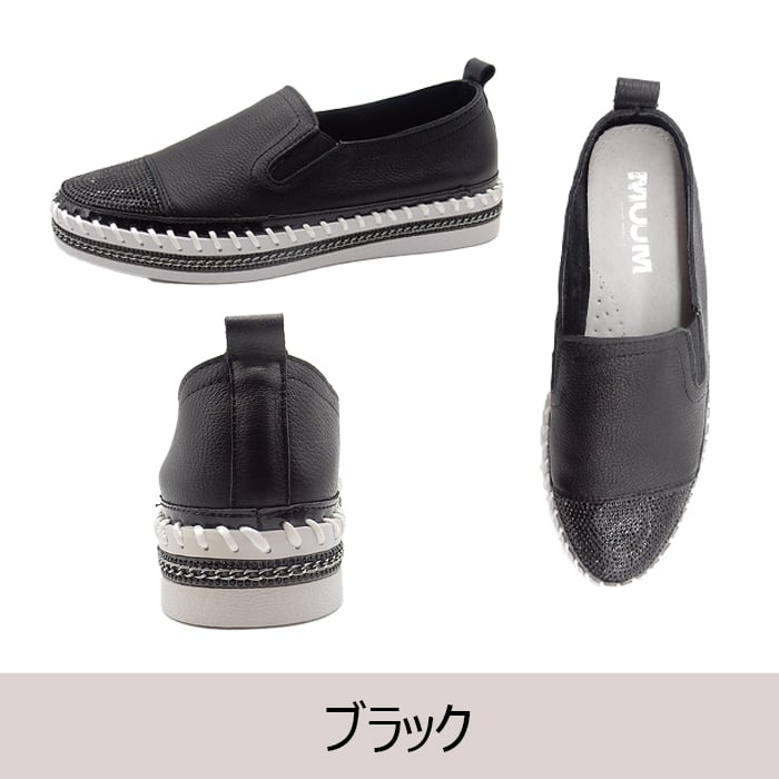 12630 【本革】 RAINSUTON SLIP-ON SNEAKER | MUUM