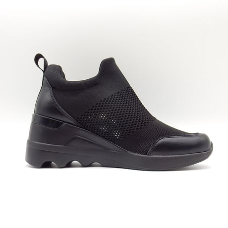 WX2100 LOGO KNIT WEDGESOLE SNEAKERS