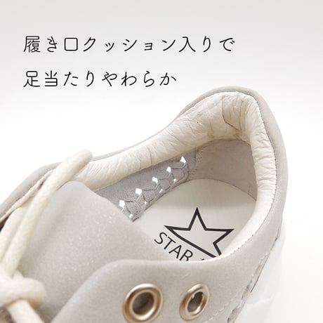 WX4202 BRAIDING LACEUP SNEAKERS