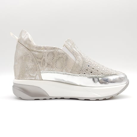 WX9882 SQUARE BIJOU SLIP-ONS SNEAKER