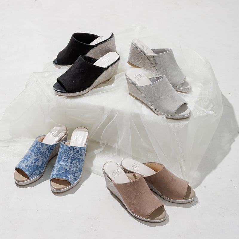 XJ4901 METALPEACE WEDGESOLE MULE SANDAL | MUUM XJ4901 METALPEACE WEDGESOLE MULE SANDAL | MUUM
