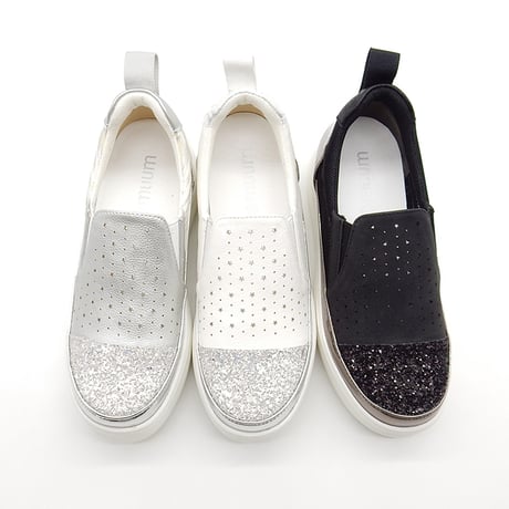 WX1801 SIDE TULLE PUNCHING SNEAKER