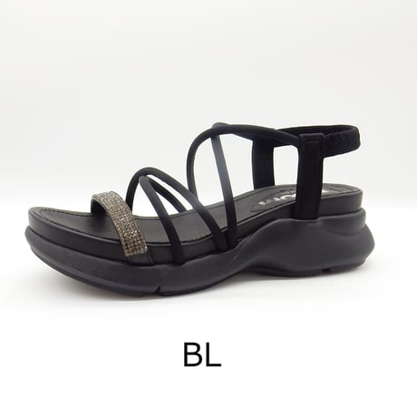 WX5630 RHINESTONE STRAP SPORTS  SANDAL