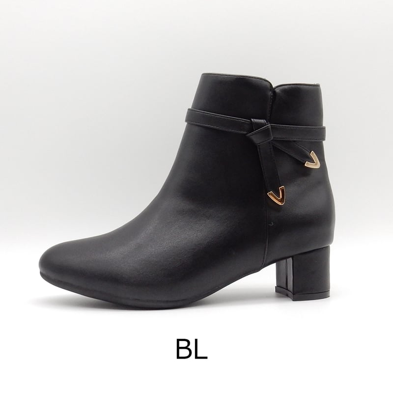 XJ4054 2way RIBBON BELT SHORT BOOTS | MUUM