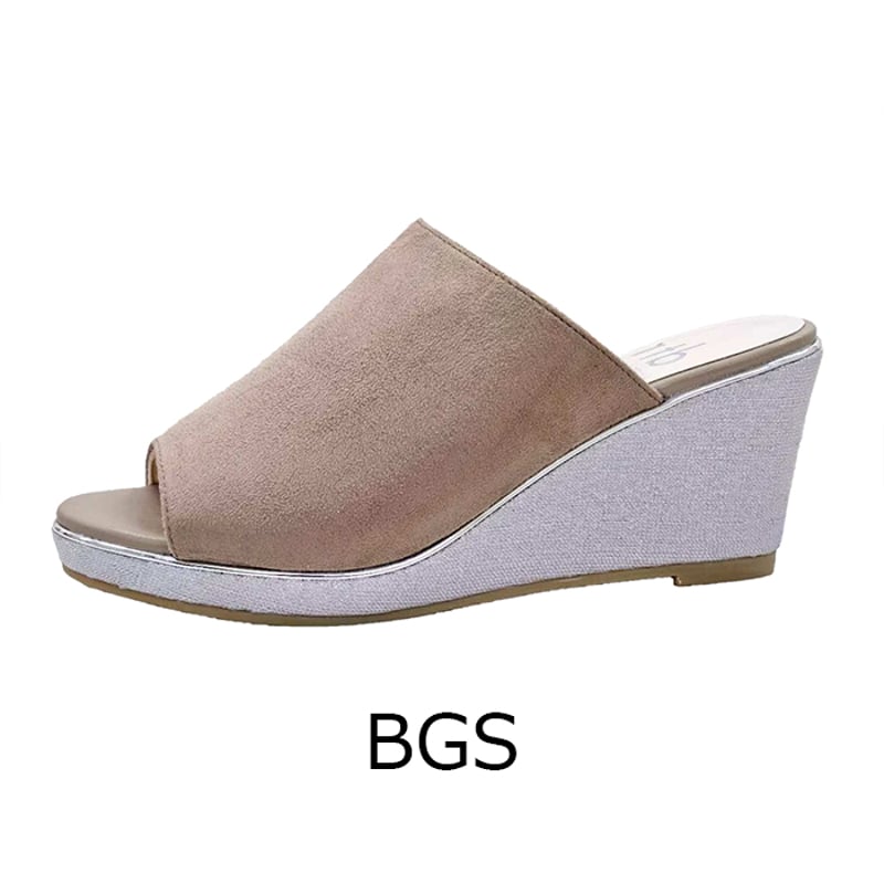 XJ4901 METALPEACE WEDGESOLE MULE SANDAL | MUUM