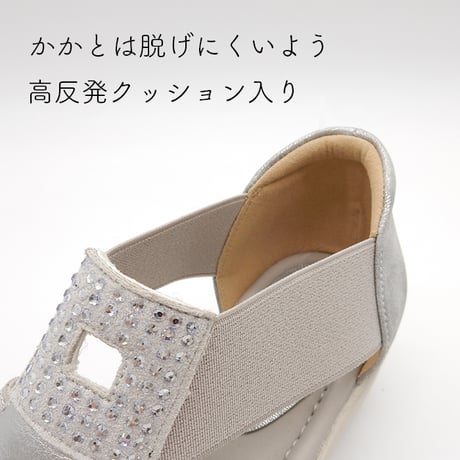 XJ6897  SQUARE BIJOU LUBBER SANDALS