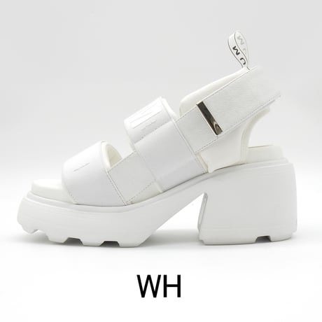 MUMM LOGO CHUNKY HEELS  SANDAL/742