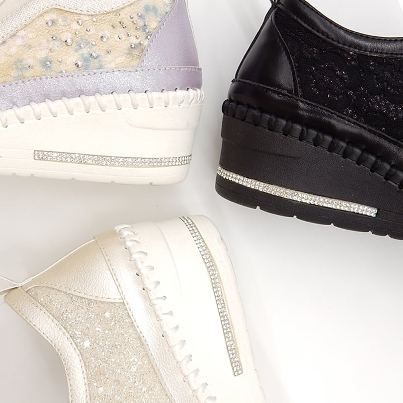 muum出品 セール】【MUUM】厚底レースアップスニーカー MM-301（スニーカー