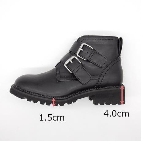 XJ4402  DOUBLE BELT ENGINEER SHORT BOOTS