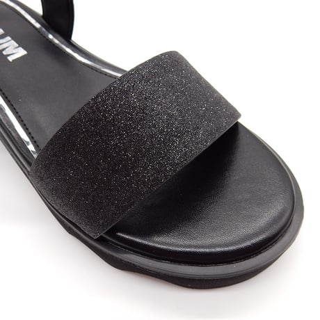 6143 GRITTY BELT PLATFORM SANDALS