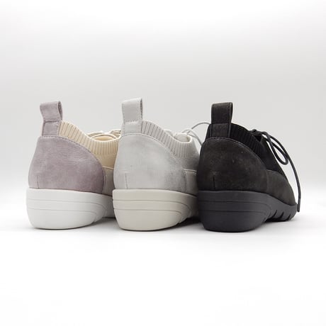 KNIT WEDGESOLE LACE-UP SHOES/685