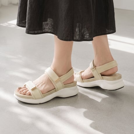 WX5632 METAL DOUBLE BELT  SANDAL