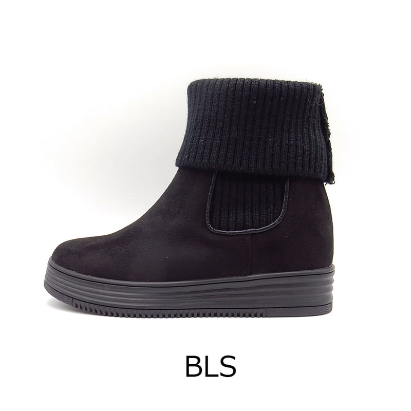 XJ7870 LIB KNIT INHEEL SHORT BOOTS | MUUM