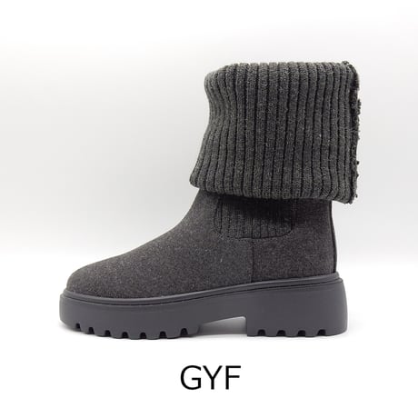 WX8803 KNIT 3WAY LONG BOOTS