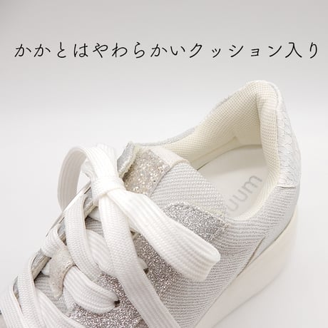 WX1802  METAL STAR LACEUP SNEAKERS