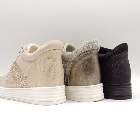XJ7847  TUBE BIJOU INHEEL SNEAKER