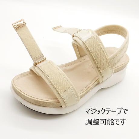 WX5632 METAL DOUBLE BELT  SANDAL
