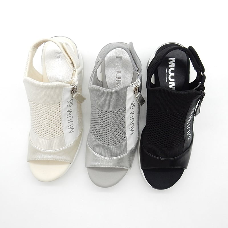 muuさん WX2104 MUUM LOGO FLYKNIT SANDAL | MUUM
