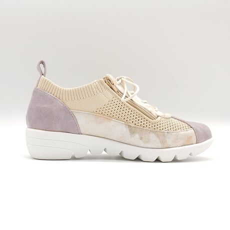 KNIT WEDGESOLE LACE-UP SHOES/685