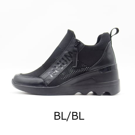 WX2100 LOGO KNIT WEDGESOLE SNEAKERS