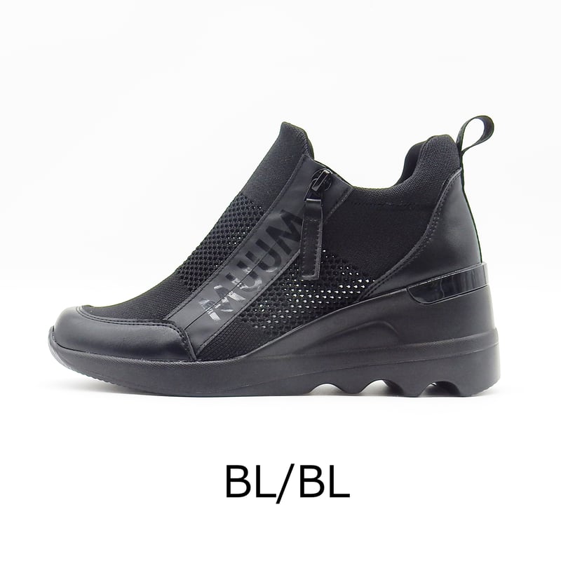 WX2100 LOGO KNIT WEDGESOLE SNEAKERS | MUUM