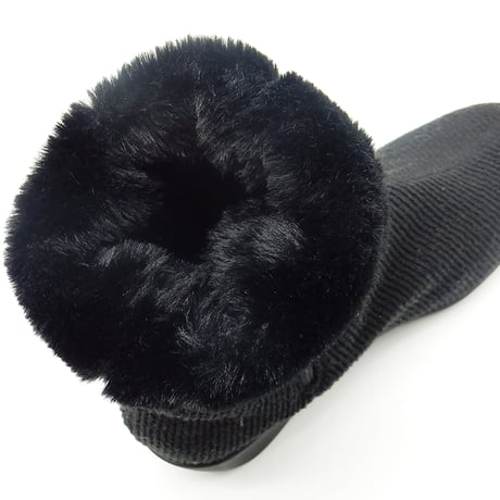 7349 FAKE FUR KNIT BOOTS