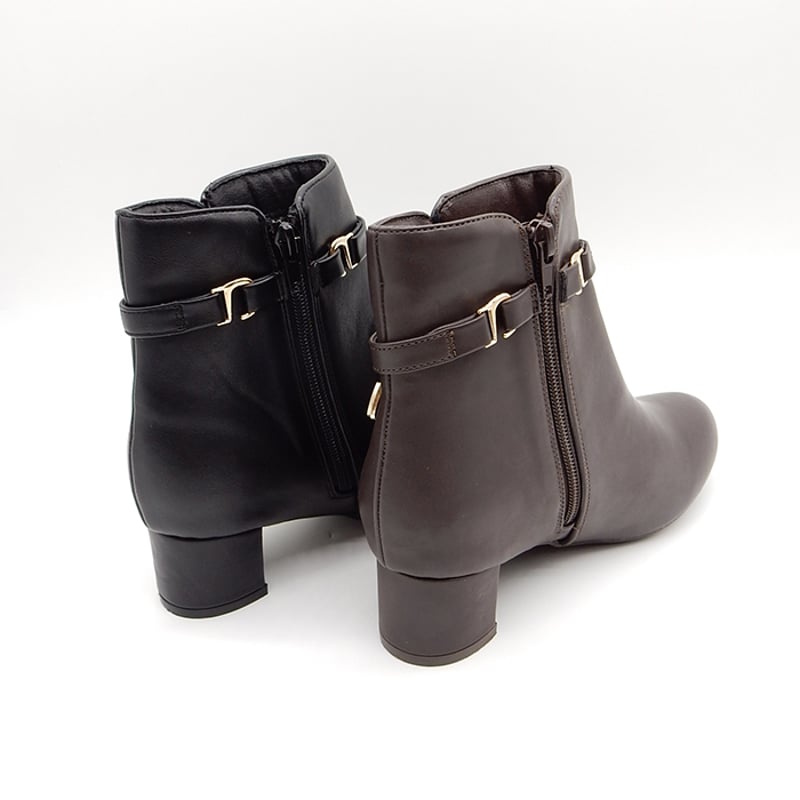 XJ4054 2way RIBBON BELT SHORT BOOTS | MUUM