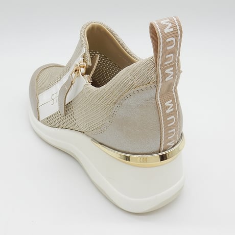WX3100 OUTSIDE FASTENER KNIT SNEAKERS