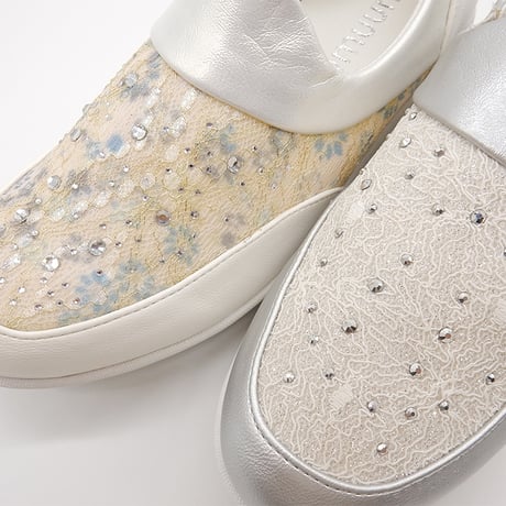 TULLE RHINESTONE SLIP-ONS/681