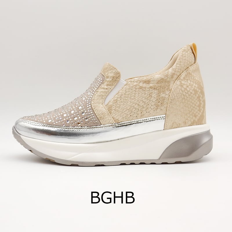 WX9882 SQUARE BIJOU SLIP-ONS SNEAKER | MUUM