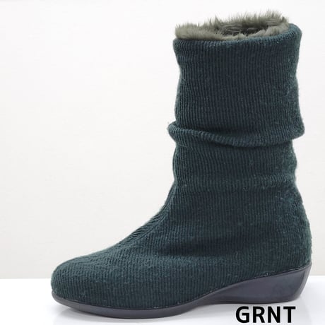 7349 FAKE FUR KNIT BOOTS
