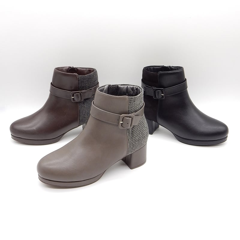 XJ5402 NECK BELT SHORT BOOTS | MUUM