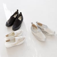WX6801 TULLE RHINESTONE SLIP-ONS