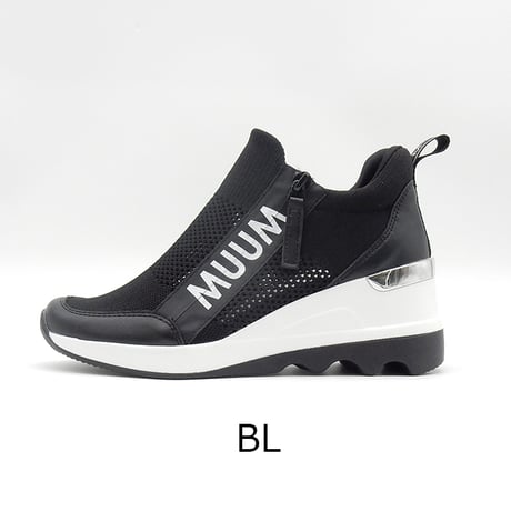 WX2100 LOGO KNIT WEDGESOLE SNEAKERS