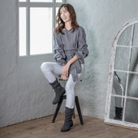 7349 FAKE FUR KNIT BOOTS