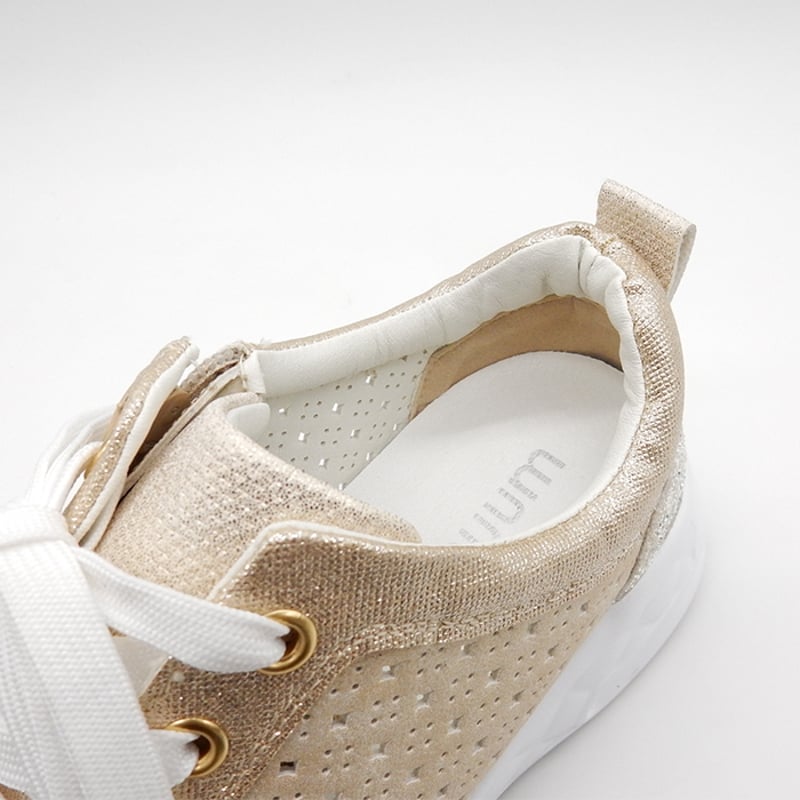 WX3502 PUNCHING SIDE FASTENER SNEAKER | MUUM