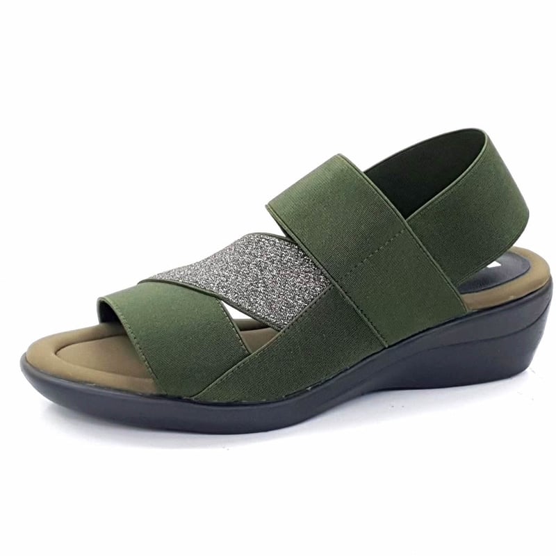 6895 RUBBER BELT SANDALS | MUUM