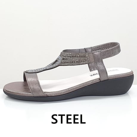 XJ341 LINESTONE BACK BELT SANDALS