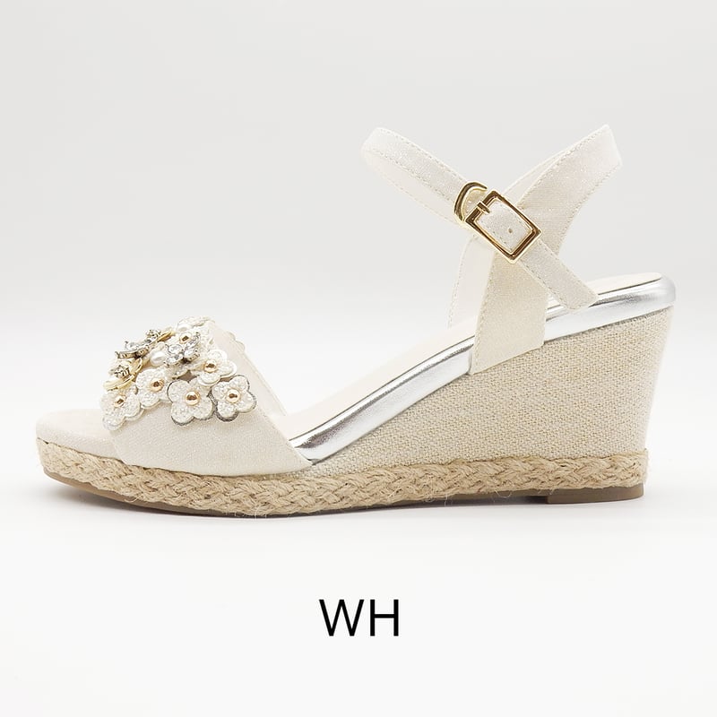 サンダル・ミュール Off-White XJ4900 PEARL FLOWER SANDAL | MUUM