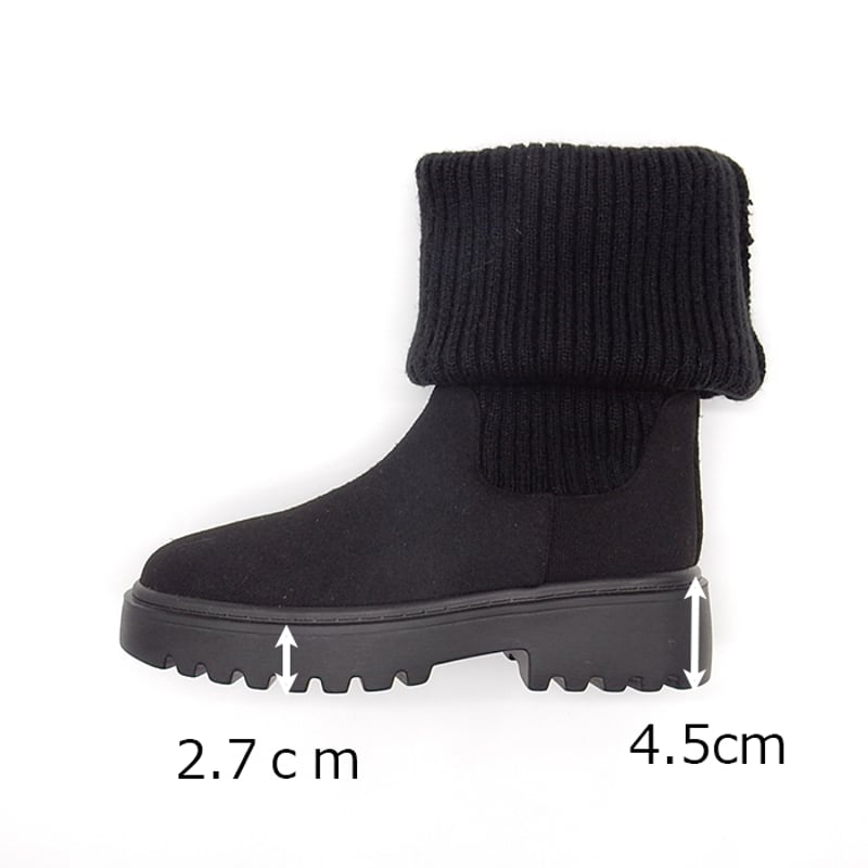 WX8803 KNIT 3WAY LONG BOOTS | MUUM