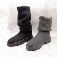 WX8803 KNIT 3WAY LONG BOOTS