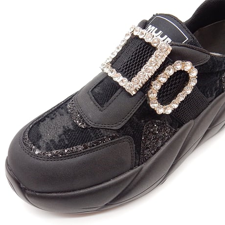 2500 DOUBLE BIJOU SLIP-ONS SNEAKERS
