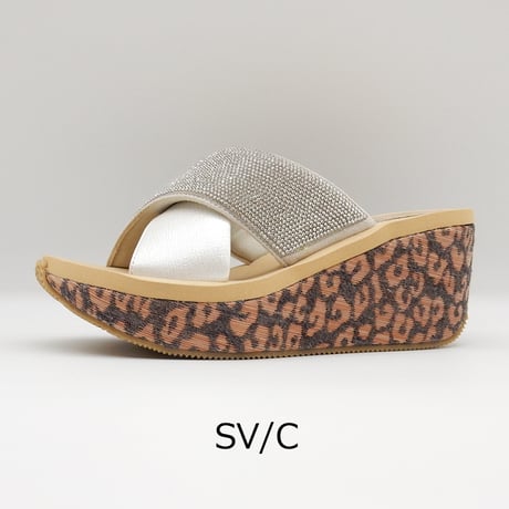 8216 CROSS  STRAP MULES SANDAL