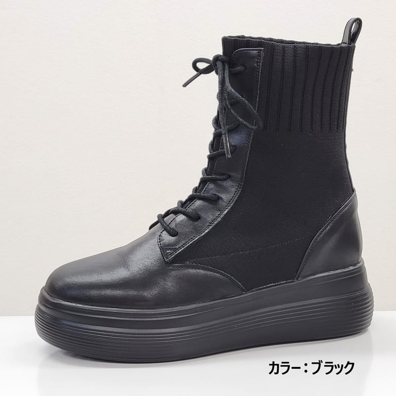 1741 LACEUP KNIT BOOTS | MUUM